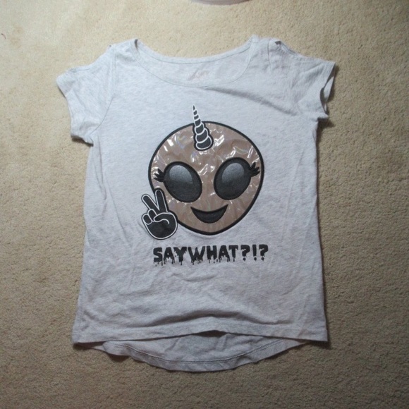 3 girls tops size m , 8 , m 7/8 justice , place , old navy - Picture 6 of 15